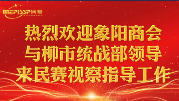 柳市象阳商会与统战部领导一行莅临民赛电气视察指导工作